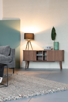 Zuiver Barbier walnoot dressoir