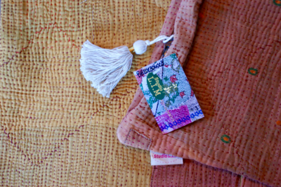 Kussen Kantha vintage 50x70 cm