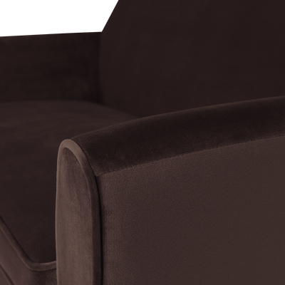 Rocco bank 150 cm velvet off white [fsc]