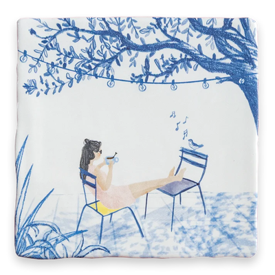 StoryTiles Wandtegel Coffee break