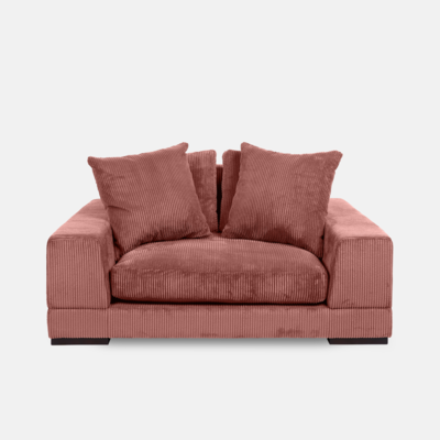Loods 5 loveseat Mino ribfluweel