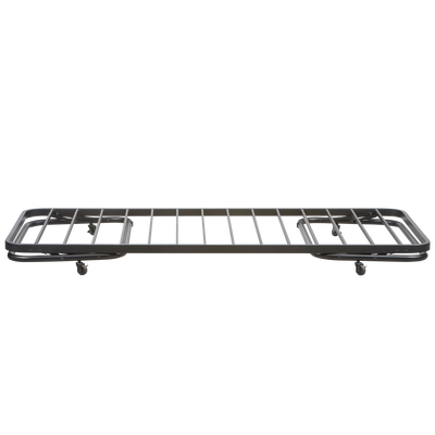 Lucy eenpersoons onderschuifbed metaal zwart 90x200 cm