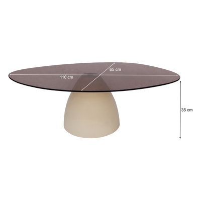 Milan Salontafel 110cm