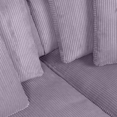 Loods 5 loveseat Mino ribfluweel