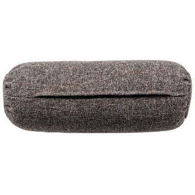 Baggy rolkussen 50xo23 cm 3d chenille middenbruin