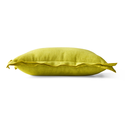 HKliving Sierkussen linen lemongrass