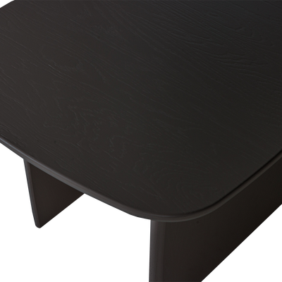 Tablo salontafel 60 cm eiken blacknight [fsc]