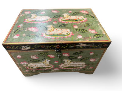 Kist beschilderd groen uniek