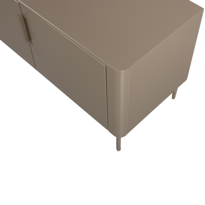 Gunnar tv meubel 154 cm grenen mud [fsc]