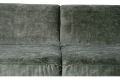 JaxxChoice hoekbank U-model Rikki groen