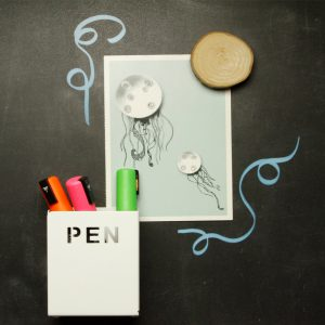Magneet penbakje Metaal