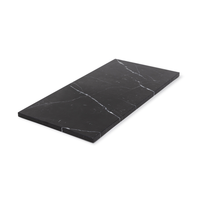 Marmer dienblad L 20x40cm- zwart